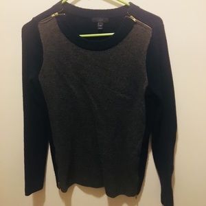 Dual color sweater